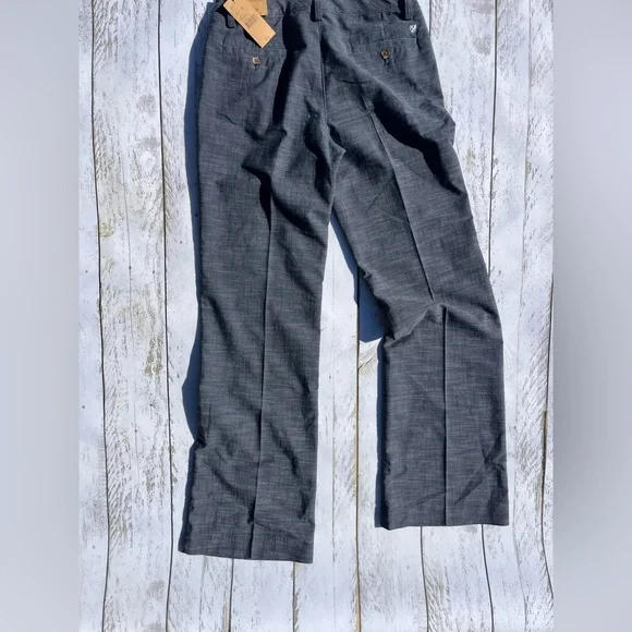 Cremieux NEW Navy/Grey Women's Trousers size 2 Medium Rise - Picture 3 of 7